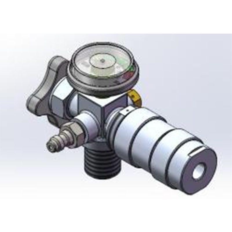 Instruktioner för luftladdning av kolfibercylinder och regulatorventil