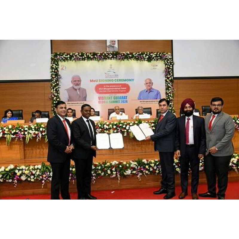 1,5 miljarder USD Green Hydrogen Project! Den indiska delstaten Gujarat och de två företagen undertecknade ett MoU