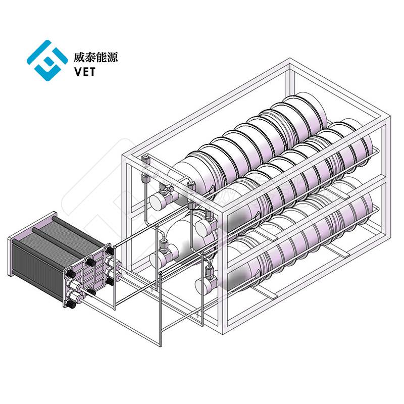 Vätebränslecellgenerator kraftsystem