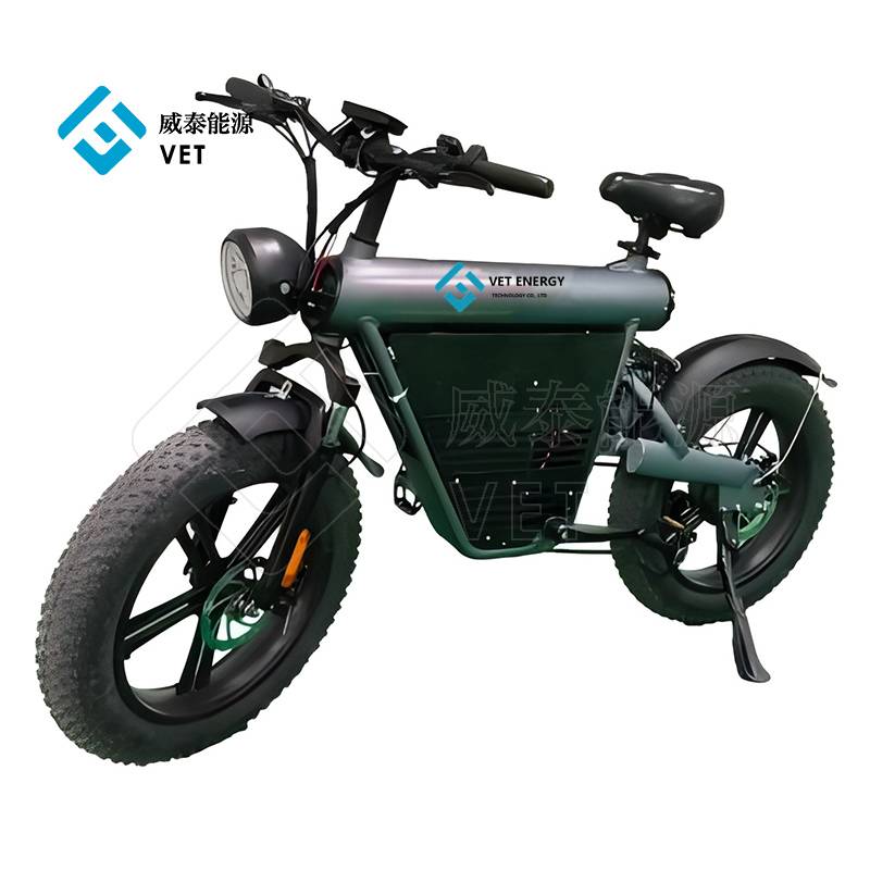 Väteassisterad driven bränslecellens elektriska cykel