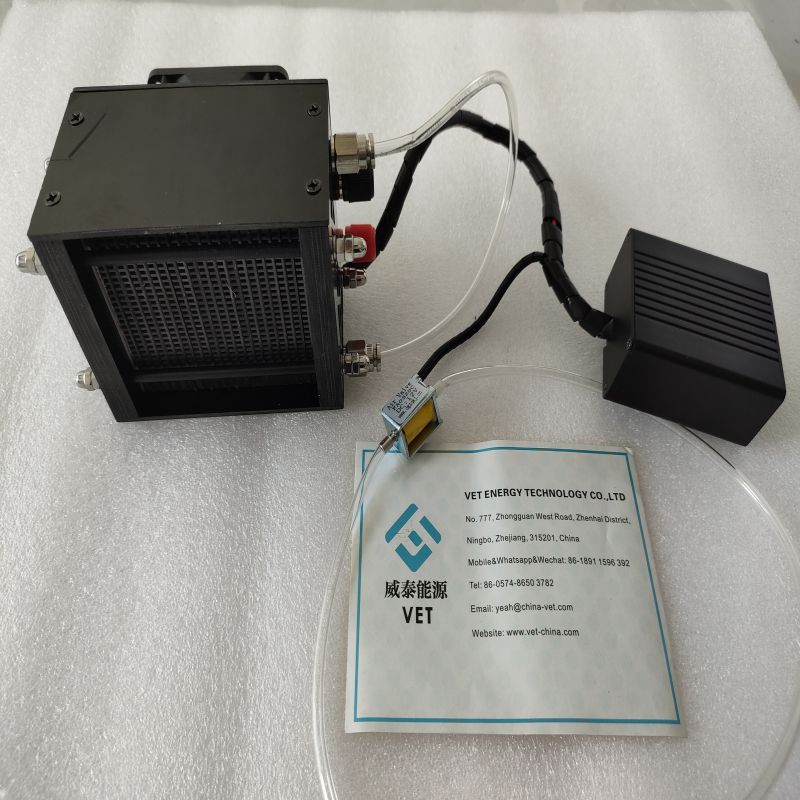 Pemfc 12v vätebränslecell för drönare 100w metall bipolär vätebränslecellstapel