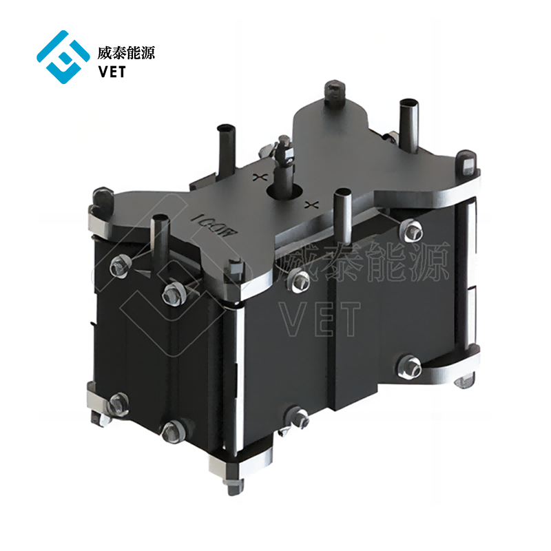 Fast Oxide Fuel Cell 100W platt rörstack