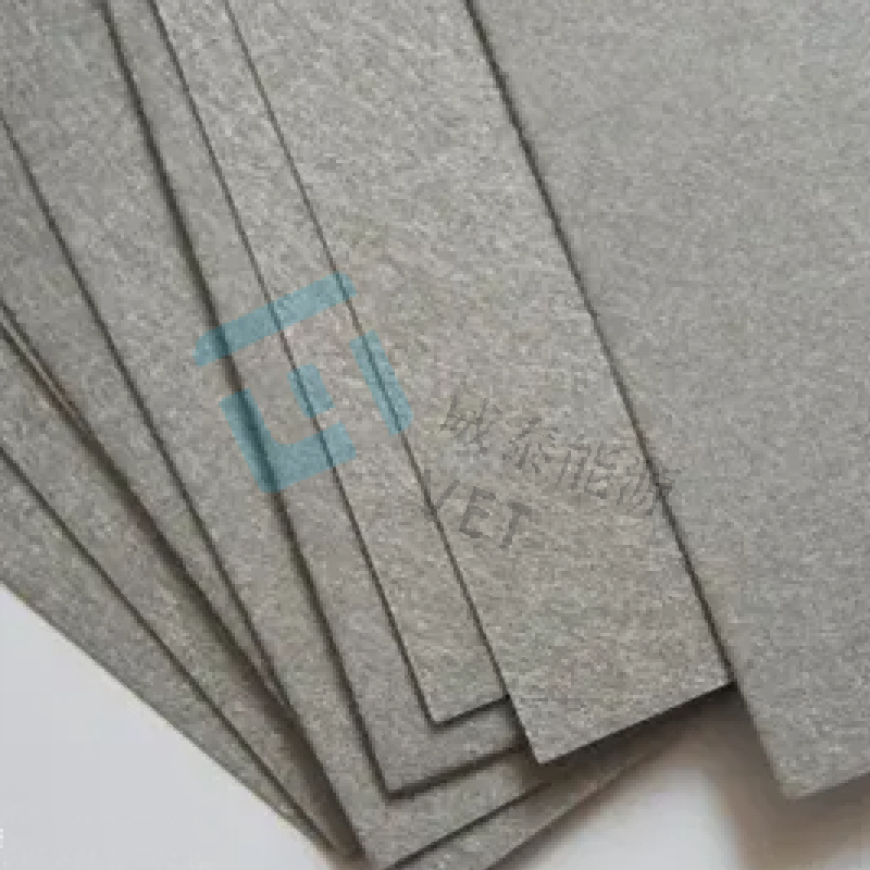 Titan Filt Fuel Cell Electrolyzer Väte Anod Material Metallfiber
