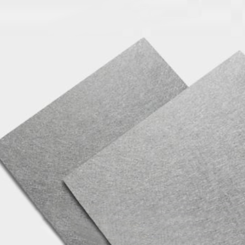 Titanfiber sintrad matta platinabelagd gasdiffusionsmatta vätebränslecells titanfibermatta