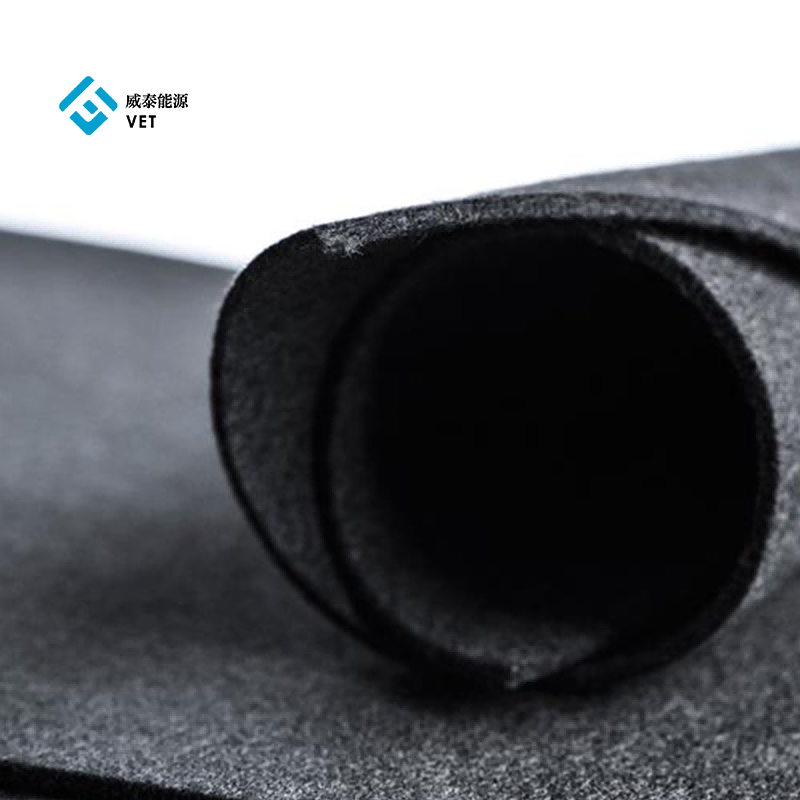 VBF kolfiber filt för Liguid Flow Battery Elektroder